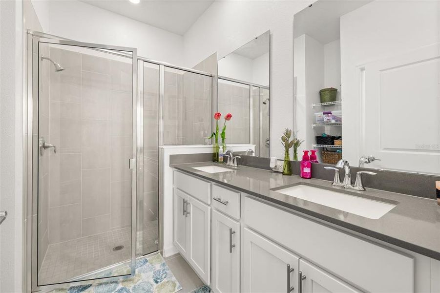 Furnished interior view inside a new home in Lennar at Esplanade, Kissimmee (Image 25). Furnished interior view inside a new home in Lennar at Esplanade, Kissimmee (Image 25).