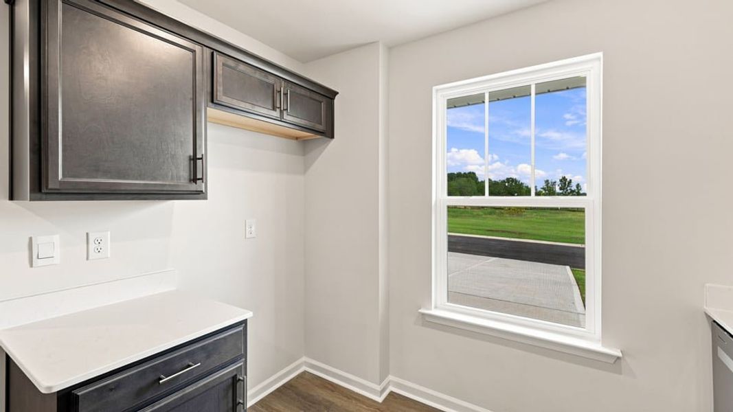 Furnished interior view inside a new home in Village 3, Woodruff (Image 10). Furnished interior view inside a new home in Village 3, Woodruff (Image 10).
