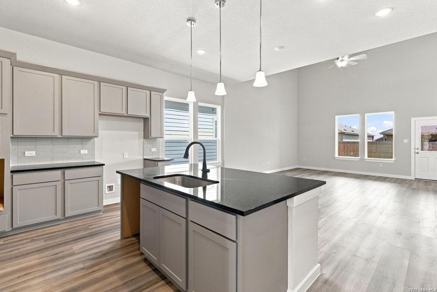 Furnished interior view inside a new home in Cordova Crossing, Seguin (Image 7).