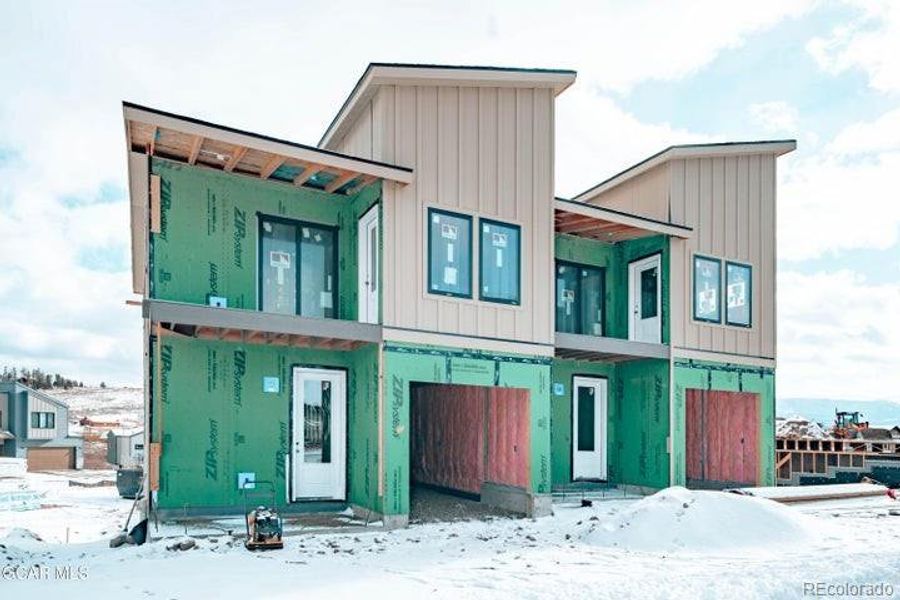 In-progress construction of a new home in , Tabernash, CO (Image 4).