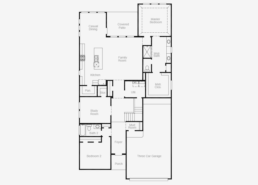 2D floor plan layout of this home in Sauls Ranch East, Round Rock, TX (Image 2). 2D floor plan layout of this home in Sauls Ranch East, Round Rock, TX (Image 2).