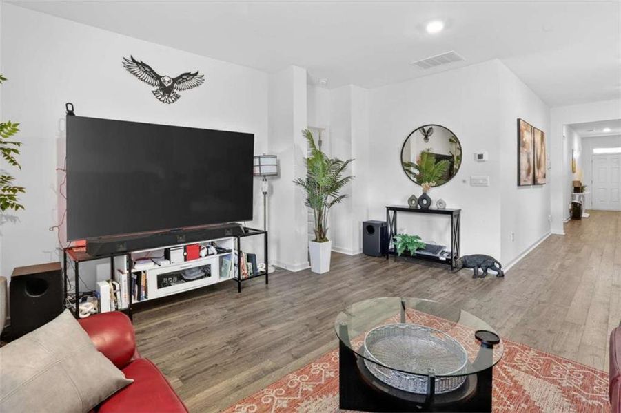Furnished interior view inside a new home in Champion's Run, Lithonia (Image 12).