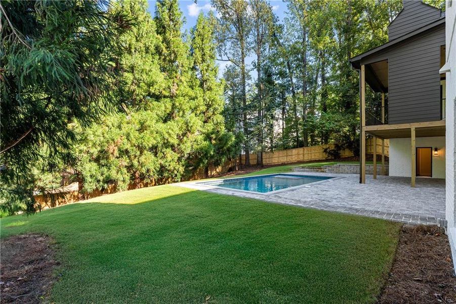 Front exterior of a new home in , Marietta, GA, highlighting curb appeal (Image 24).