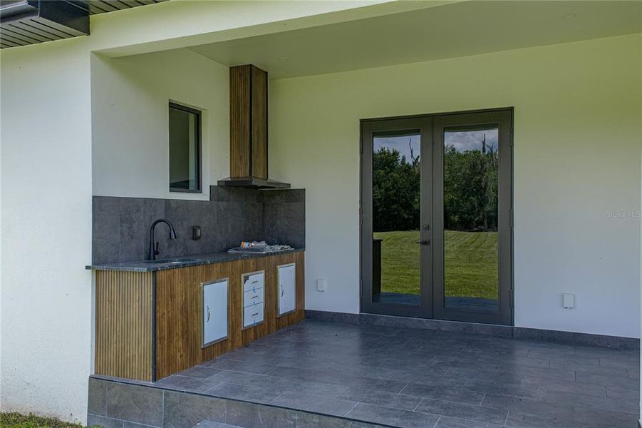 Exterior details and patio area of a home in , Dover (Image 31).
