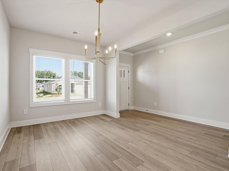 Spacious, unfurnished interior of a new home in Cedar Shoals - Signature Collection, Piedmont (Image 9). Spacious, unfurnished interior of a new home in Cedar Shoals - Signature Collection, Piedmont (Image 9).