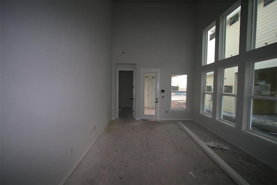 In-progress construction of a new home in Weslyn Park in Sunbridge 34', St. Cloud, FL (Image 5).