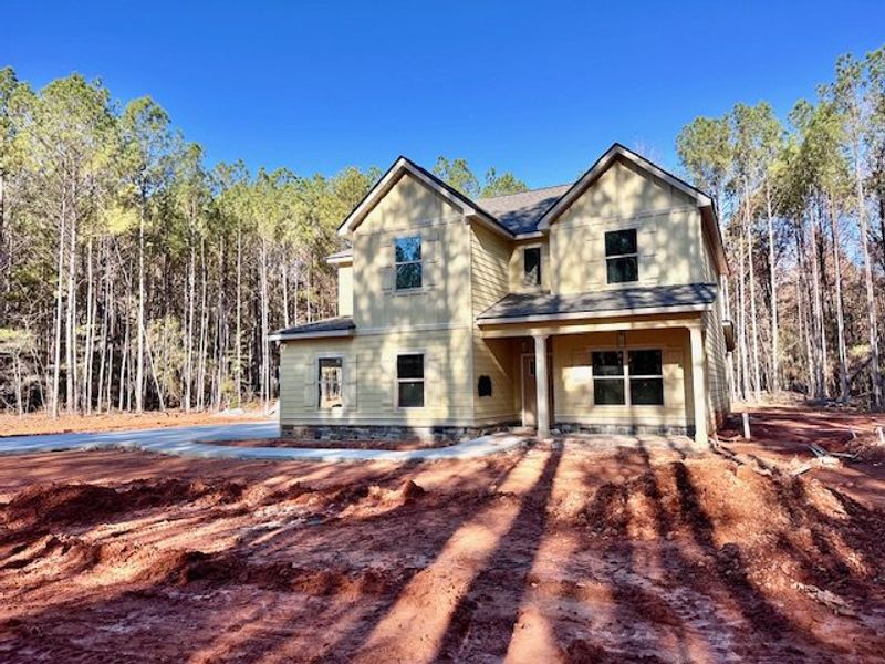 In-progress construction of a new home in Forrest Farms, Greenville, GA (Image 3).