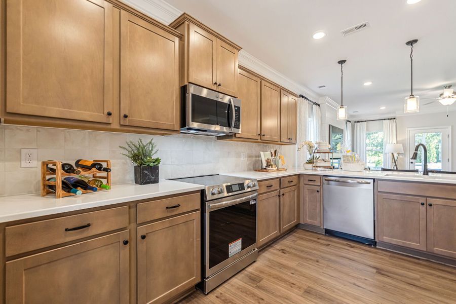 Furnished interior view inside a new home in Lemon Springs Estates, Sanford (Image 12).