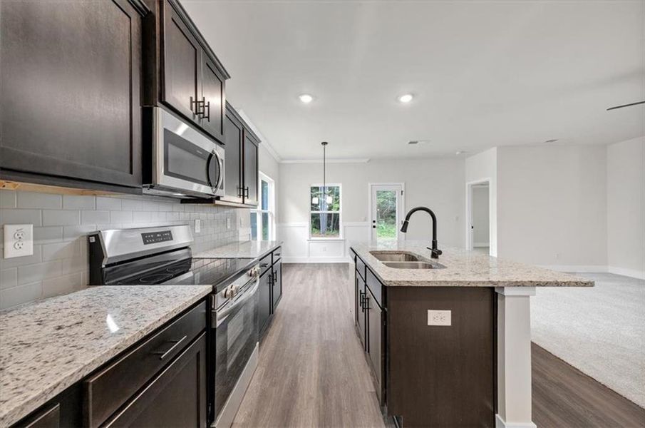 Furnished interior view inside a new home in Canterbury Villas, Carrollton (Image 11).