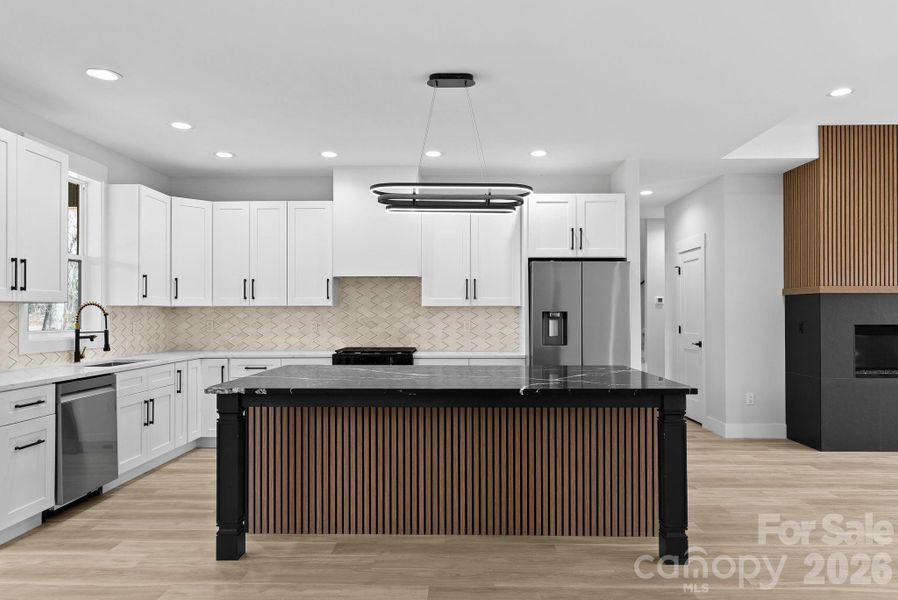Furnished interior view inside a new home in , Asheville (Image 10).