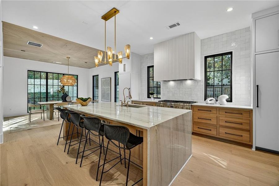 Furnished interior view inside a new home in , Atlanta (Image 44).