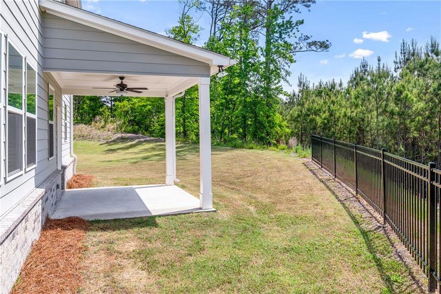 Exterior details and patio area of a home in , Lawrenceville (Image 34).