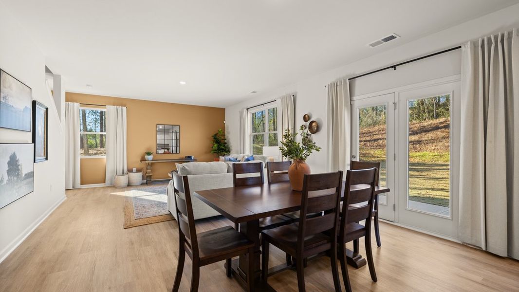 Furnished interior view inside a new home in Oconee Overlook, Gainesville (Image 10).