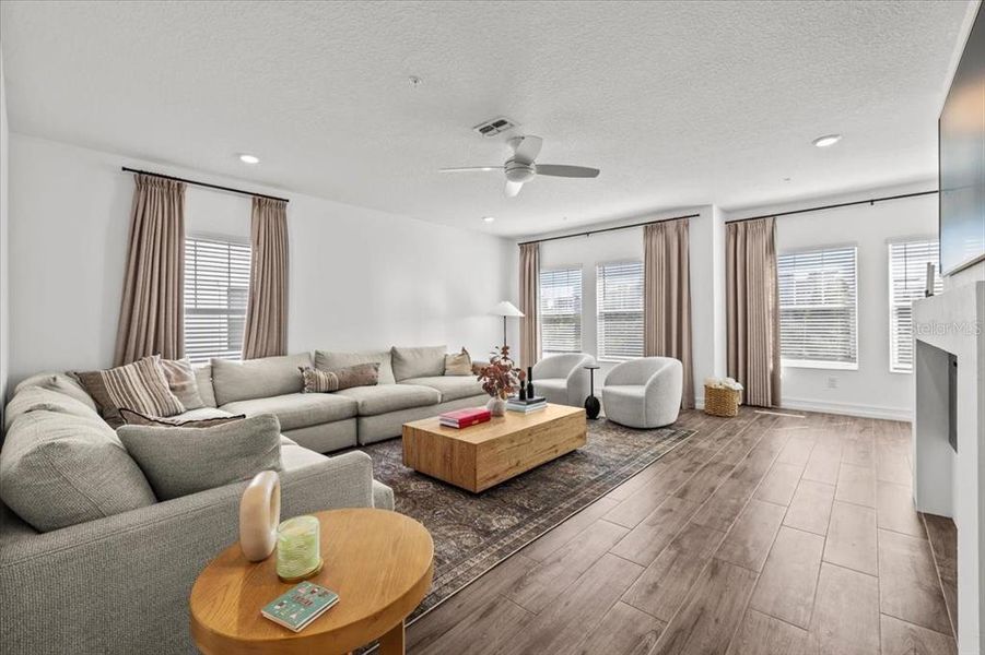 Furnished interior view inside a new home in , Tampa (Image 27).