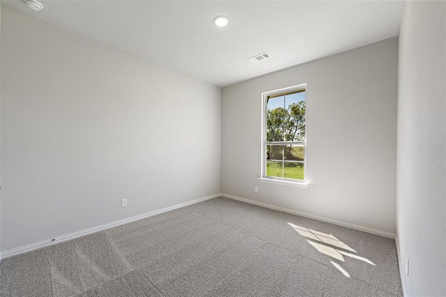Spacious, unfurnished interior of a new home in Fairview Meadows, Rhome (Image 34). Spacious, unfurnished interior of a new home in Fairview Meadows, Rhome (Image 34).