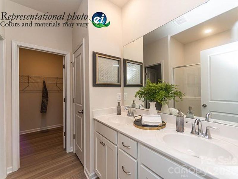 Furnished interior view inside a new home in The Vines, Charlotte (Image 3).