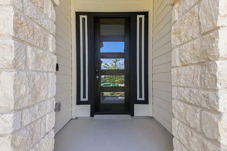 Exterior details and patio area of a home in The Crossvine, Schertz (Image 3). Exterior details and patio area of a home in The Crossvine, Schertz (Image 3).