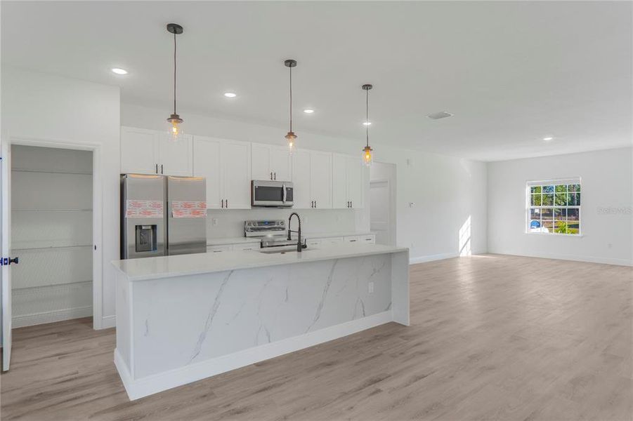 Furnished interior view inside a new home in , Citrus Springs (Image 12).