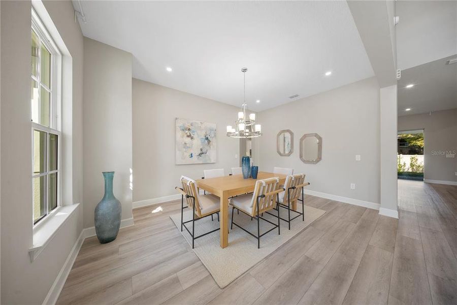 Furnished interior view inside a new home in Fire Creek, Gotha (Image 9). Furnished interior view inside a new home in Fire Creek, Gotha (Image 9).