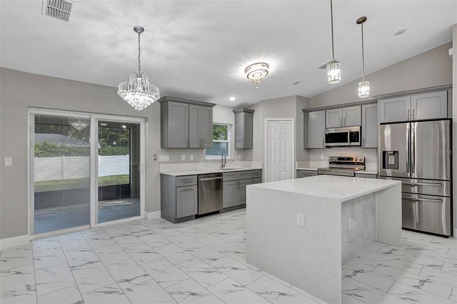 Furnished interior view inside a new home in , Belleview (Image 6).