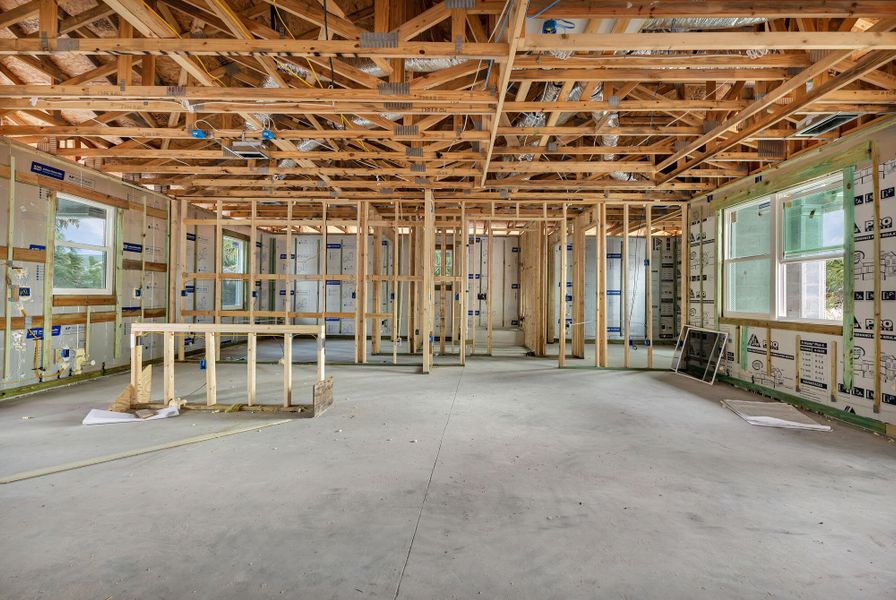 In-progress construction of a new home in , Port Charlotte, FL (Image 9). In-progress construction of a new home in , Port Charlotte, FL (Image 9).