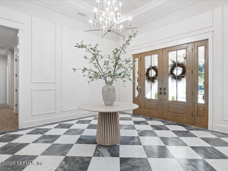 Furnished interior view inside a new home in , Jacksonville (Image 19).