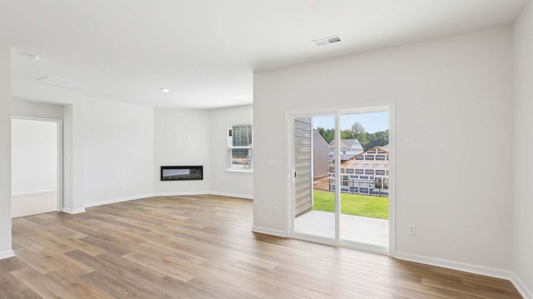 Spacious, unfurnished interior of a new home in Valley View, Waynesville (Image 19). Spacious, unfurnished interior of a new home in Valley View, Waynesville (Image 19).