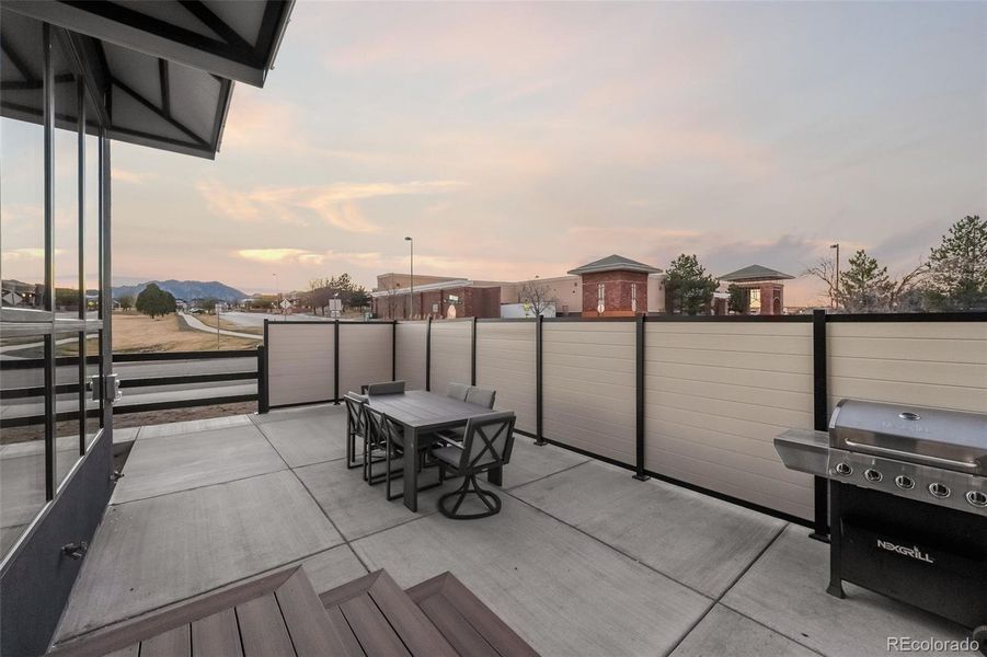 Exterior details and patio area of a home in , Superior (Image 25).