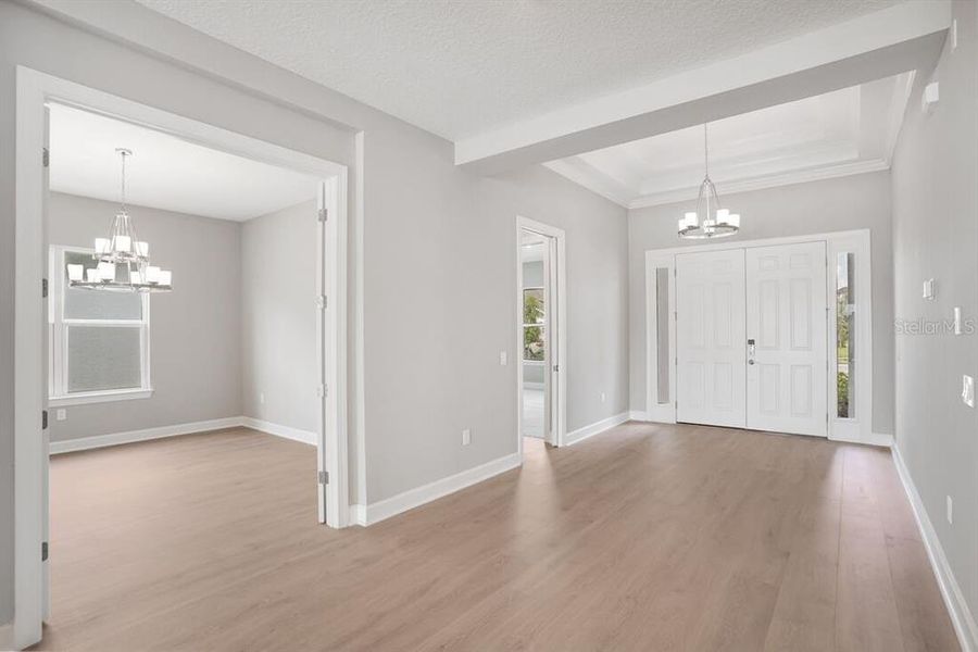Spacious, unfurnished interior of a new home in Esplanade at Westview, Kissimmee (Image 22). Spacious, unfurnished interior of a new home in Esplanade at Westview, Kissimmee (Image 22).