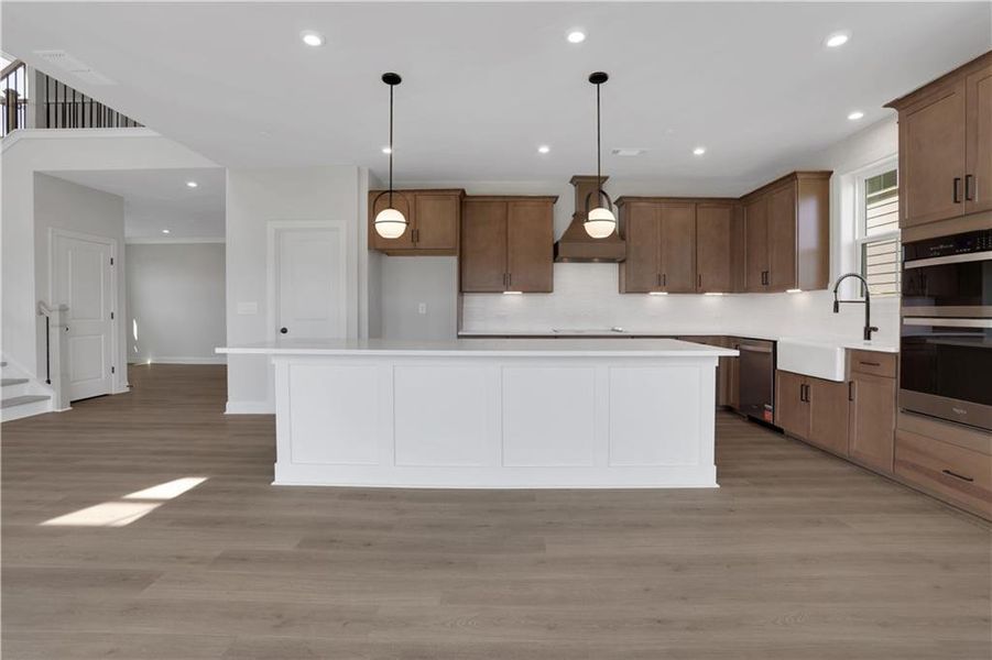 Furnished interior view inside a new home in Wisteria at GreenHouse, Marietta (Image 11).