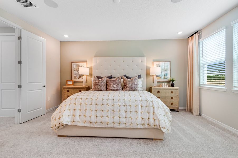 Furnished interior view inside a new home in The Waters at Center Lake Ranch, St. Cloud (Image 42).