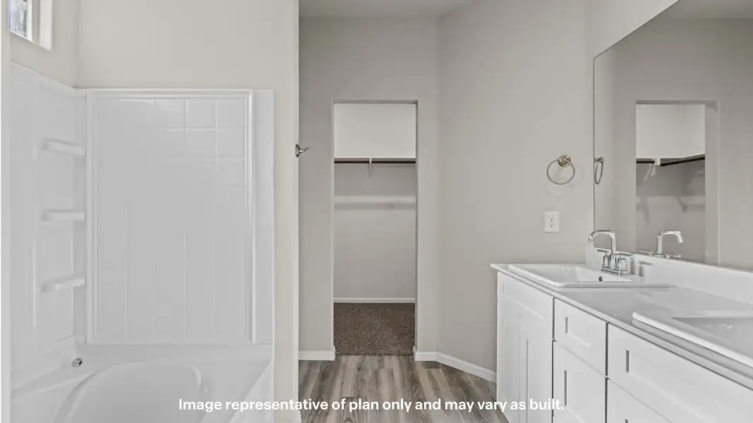 Furnished interior view inside a new home in Yukon Ridge, Odessa (Image 7).