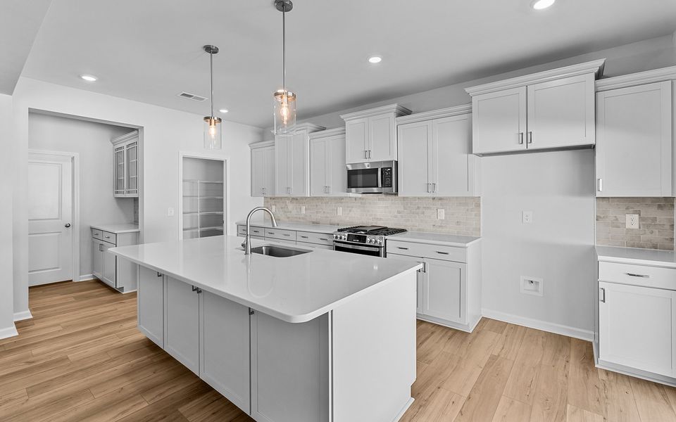 Furnished interior view inside a new home in Hanes Lake, Winston-Salem (Image 8).