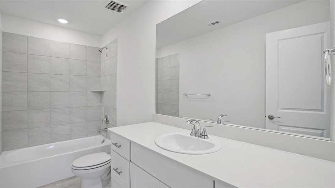 Photo is not of the actual home, but is an inspirational photo of builder’s model home and may depict options, furnishings, and/or decorator features that are not included.