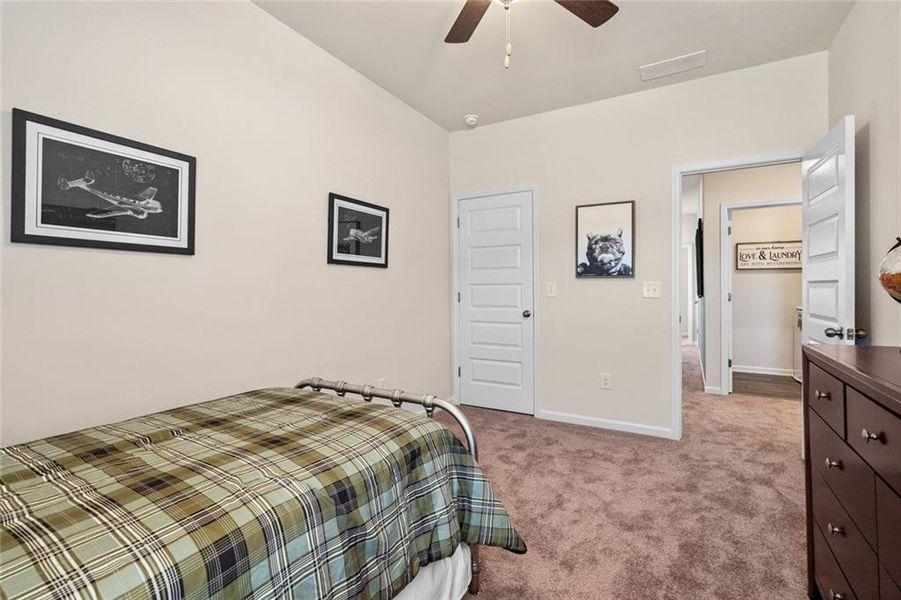 Furnished interior view inside a new home in Johnson Crossing, Cartersville (Image 7).