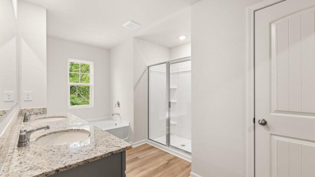 Furnished interior view inside a new home in Fairhaven, Lithia Springs (Image 5).