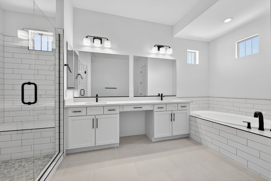 Furnished interior view inside a new home in Ellsworth Ranch, Queen Creek (Image 10).