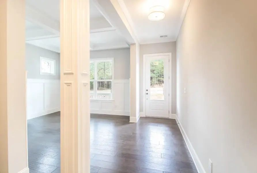 Representative unfurnished interior of a home built from the Pinehurst with 3rd Floor Retreat by Greybrook Homes in Shepherds Trace, Clover (Image 23).