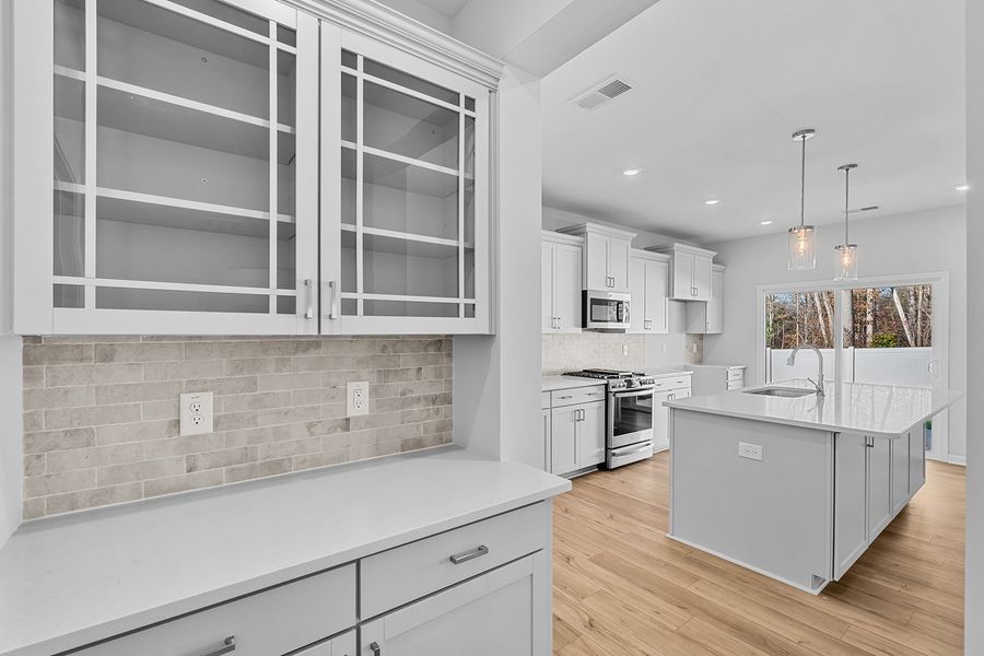 Furnished interior view inside a new home in Hanes Lake, Winston-Salem (Image 12).