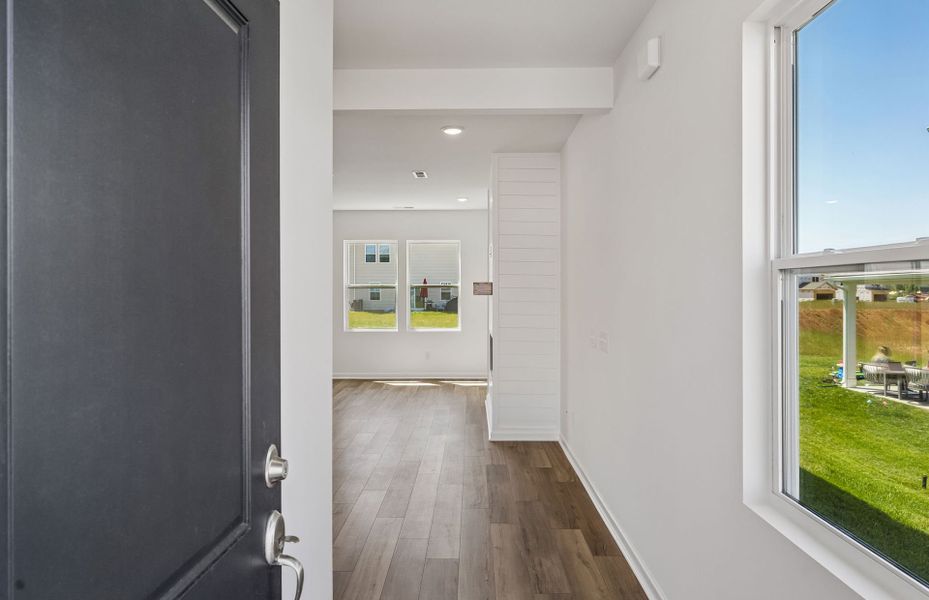 Spacious, unfurnished interior of a new home in Highlands of Carter's Station, Columbia (Image 25). Spacious, unfurnished interior of a new home in Highlands of Carter's Station, Columbia (Image 25).