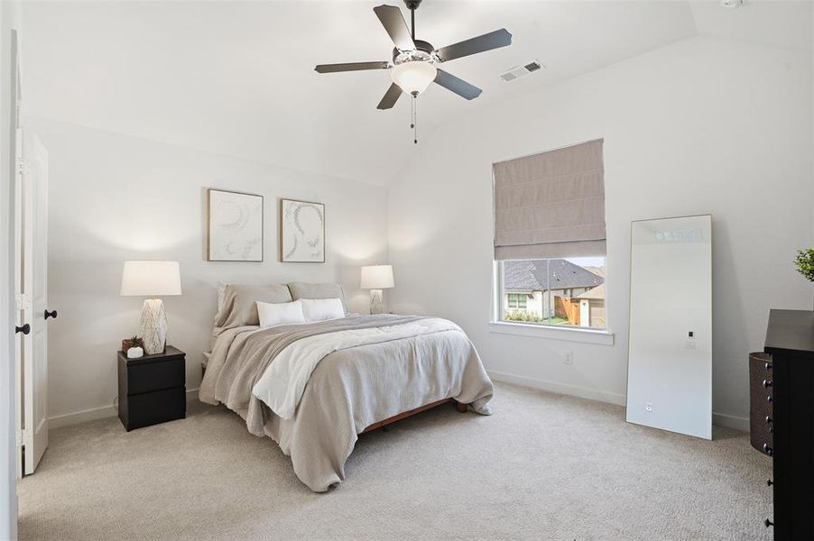 Furnished interior view inside a new home in Ventana, Fort Worth (Image 28).