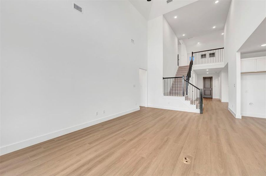 Spacious, unfurnished interior of a new home in Vintage Village, Argyle (Image 16). Spacious, unfurnished interior of a new home in Vintage Village, Argyle (Image 16).