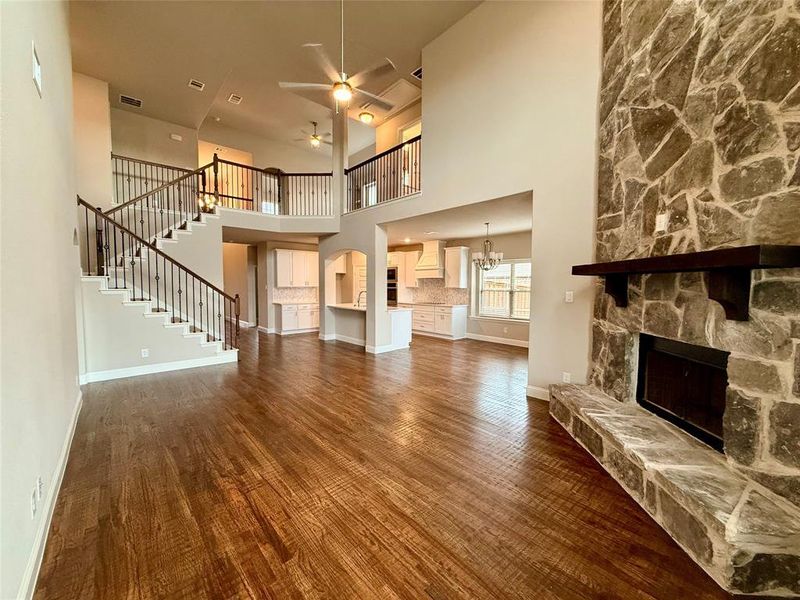 Spacious, unfurnished interior of a new home in Wildcat Ridge, Godley (Image 18). Spacious, unfurnished interior of a new home in Wildcat Ridge, Godley (Image 18).