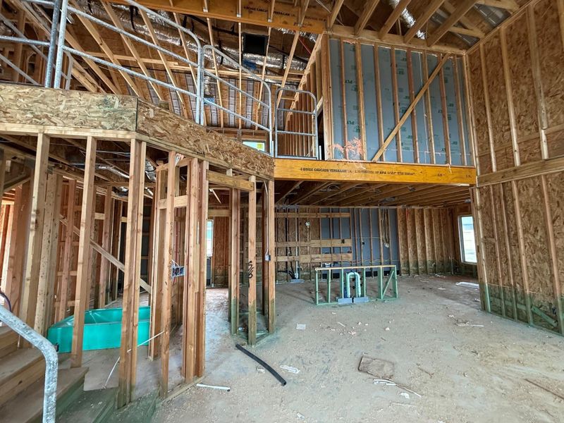 In-progress construction of a new home in Candela, Richmond, TX (Image 13).