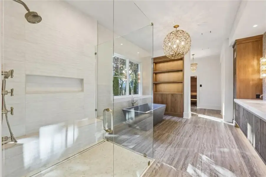 Furnished interior view inside a new home in , Alpharetta (Image 22).