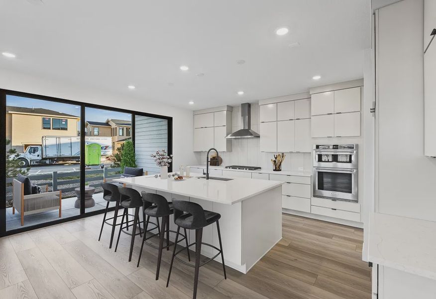 Homesite 322 Kitchen + Patio - Virtually Staged - 6 of 12