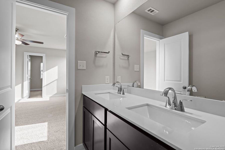 Furnished interior view inside a new home in Garden Grove, Schertz (Image 10).