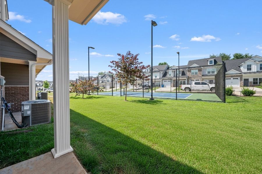 Front exterior of a new home in Saddlebrook, Murfreesboro, TN, highlighting curb appeal (Image 47). Front exterior of a new home in Saddlebrook, Murfreesboro, TN, highlighting curb appeal (Image 47).