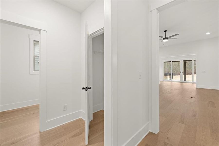 Spacious, unfurnished interior of a new home in Soleil Belmont Park, Canton (Image 45).