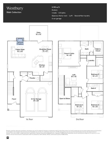 Westbury Floorplan